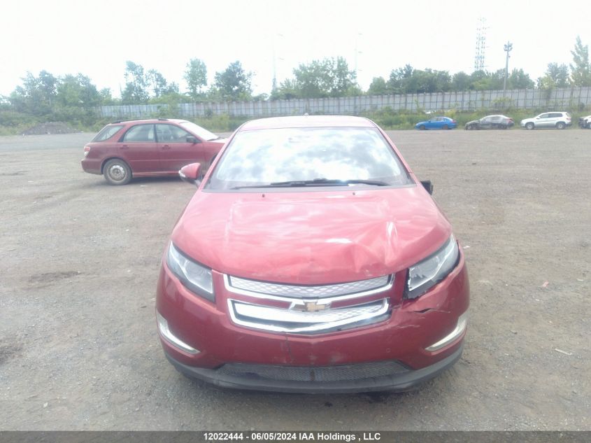 2014 Chevrolet Volt VIN: 1G1RD6E45EU129970 Lot: 12022444