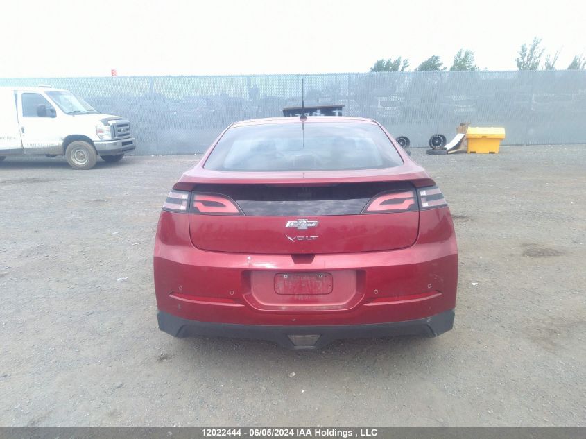 2014 Chevrolet Volt VIN: 1G1RD6E45EU129970 Lot: 12022444