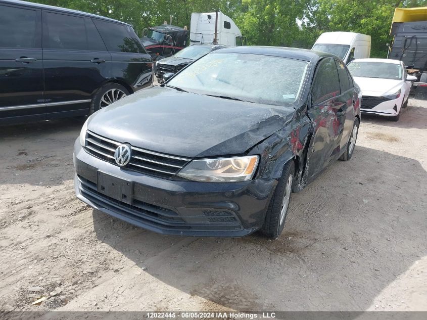 2016 Volkswagen Jetta Sedan VIN: 3VW267AJ3GM395254 Lot: 12022445