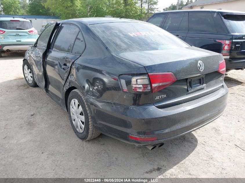 2016 Volkswagen Jetta Sedan VIN: 3VW267AJ3GM395254 Lot: 12022445