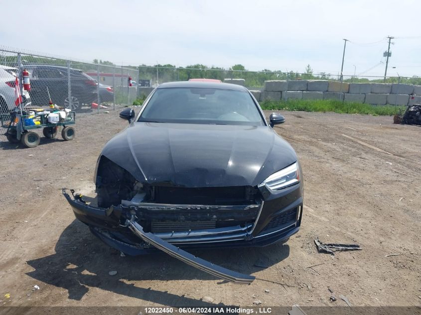 2018 Audi A5 Sportback VIN: WAUENCF59JA051582 Lot: 12022450