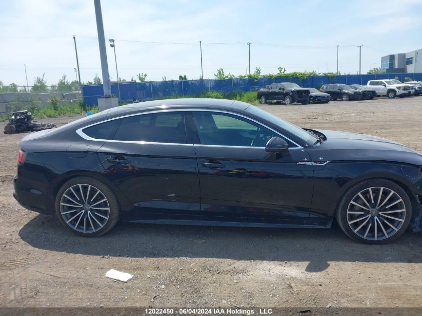 2018 Audi A5 Sportback VIN: WAUENCF59JA051582 Lot: 12022450