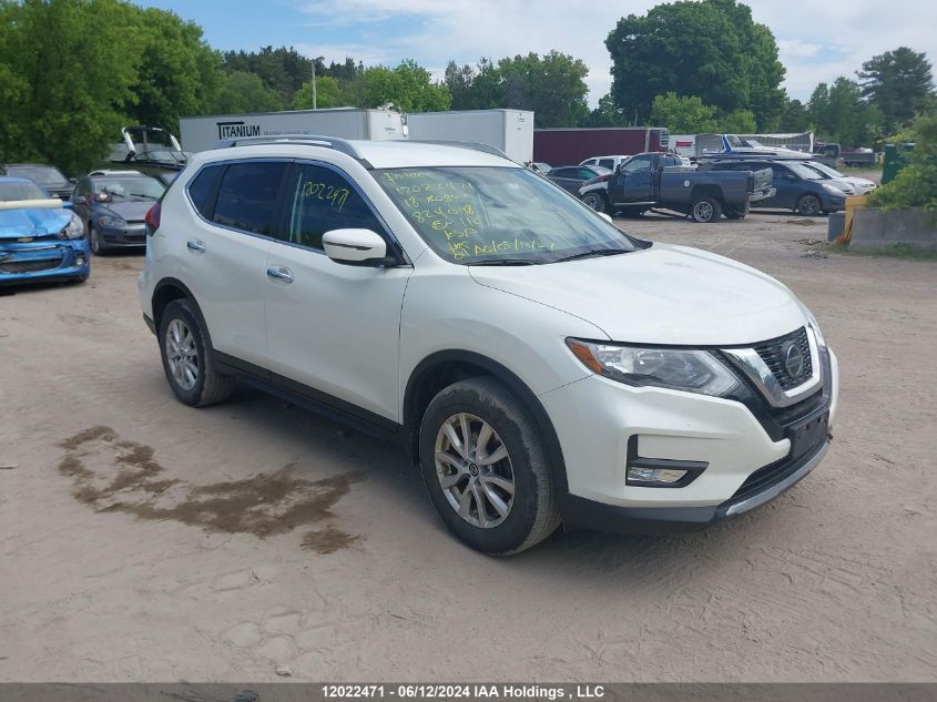 2018 Nissan Rogue Sv/Sl VIN: 5N1AT2MV7JC824098 Lot: 12022471