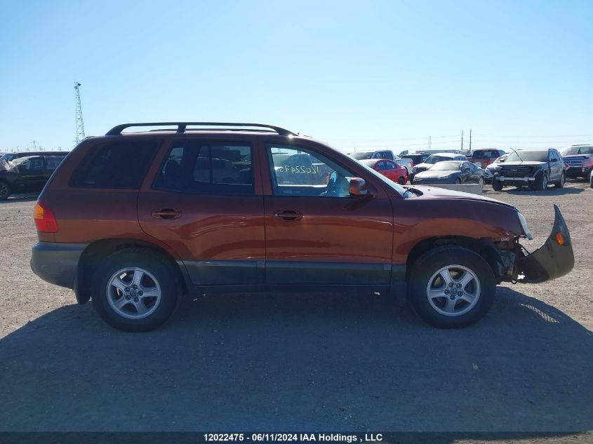 2002 Hyundai Santa Fe VIN: KM8SC73D42U266619 Lot: 12022475