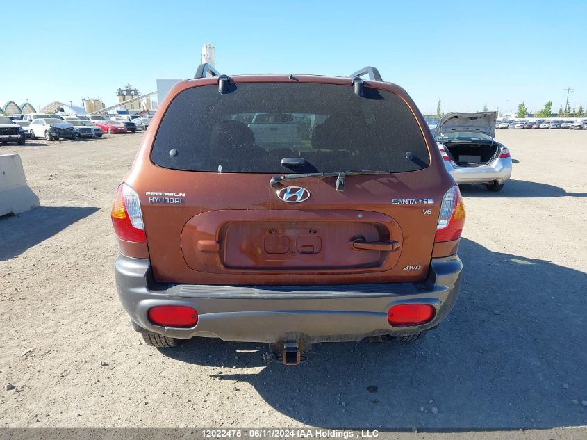 2002 Hyundai Santa Fe VIN: KM8SC73D42U266619 Lot: 12022475