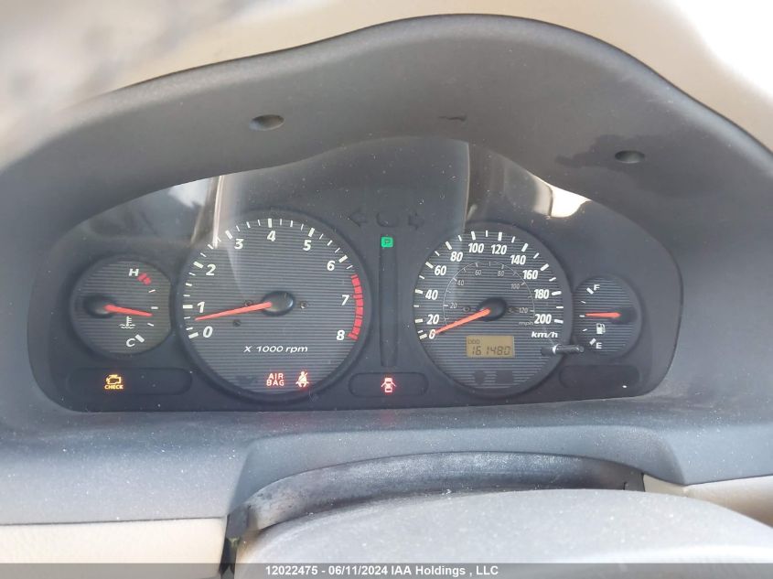 2002 Hyundai Santa Fe VIN: KM8SC73D42U266619 Lot: 12022475