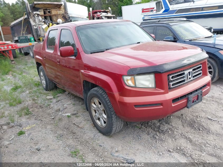 2006 Honda Ridgeline VIN: 2HJYK16526H004945 Lot: 12022486