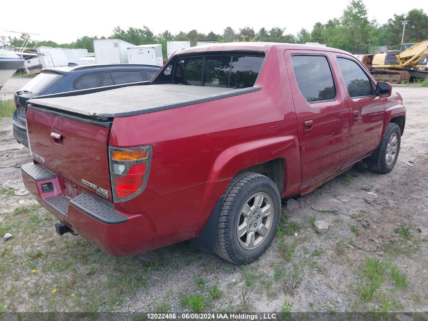 2006 Honda Ridgeline VIN: 2HJYK16526H004945 Lot: 12022486