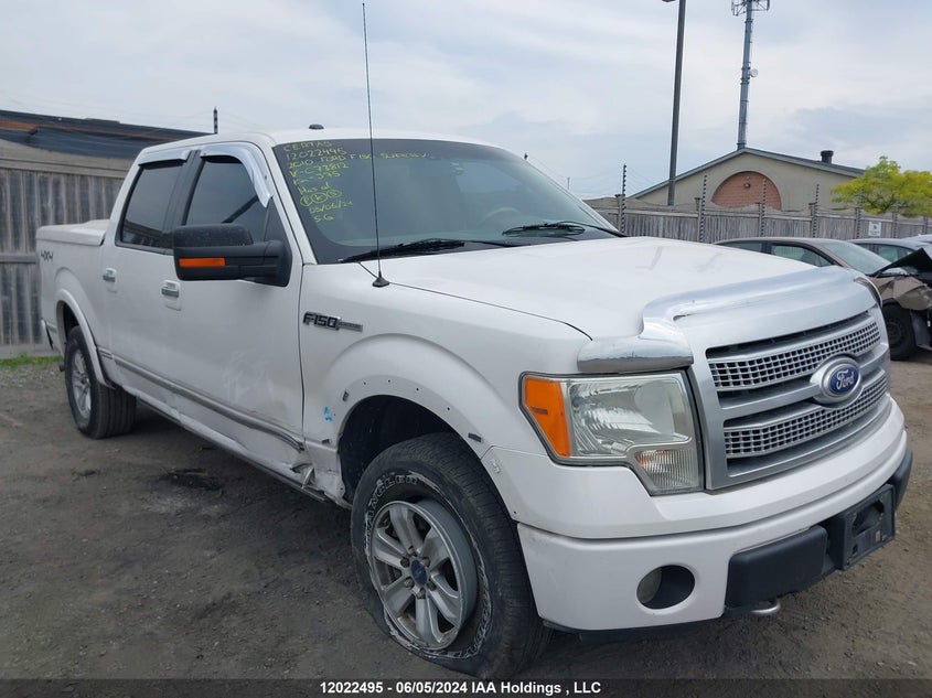 2010 Ford F150 Supercrew VIN: 1FTFW1EV7AFC73812 Lot: 12022495