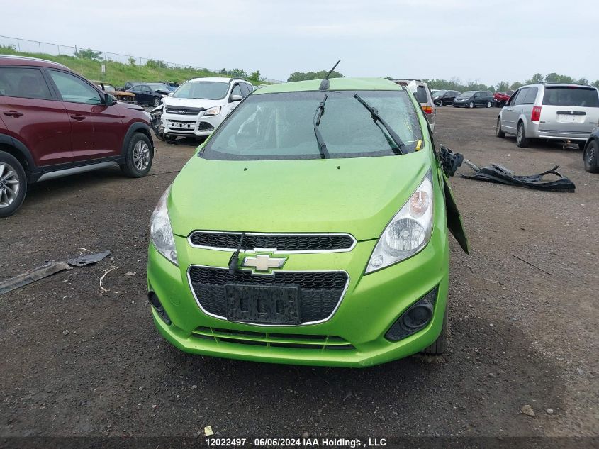 2015 Chevrolet Spark Ls VIN: KL8CB6S99FC816131 Lot: 12022497