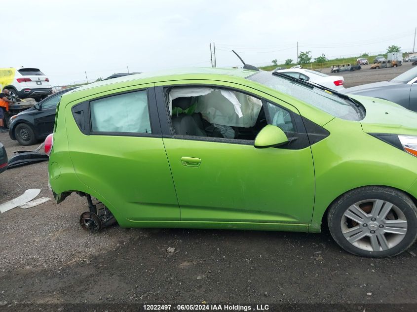 2015 Chevrolet Spark Ls VIN: KL8CB6S99FC816131 Lot: 12022497