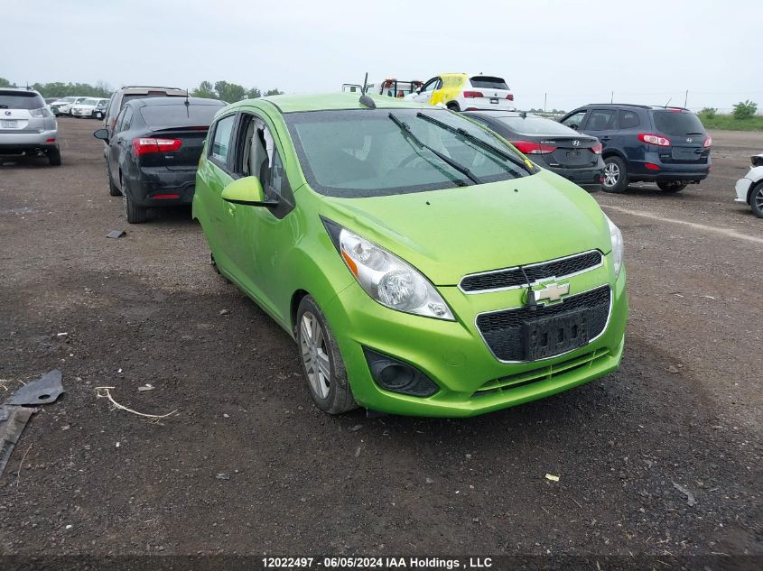 2015 Chevrolet Spark Ls VIN: KL8CB6S99FC816131 Lot: 12022497