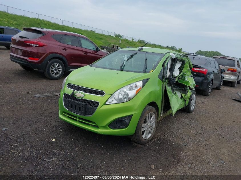 2015 Chevrolet Spark Ls VIN: KL8CB6S99FC816131 Lot: 12022497