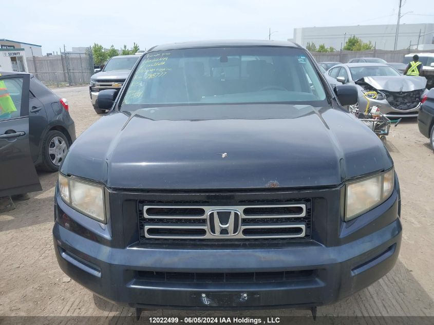 2006 Honda Ridgeline VIN: 2HJYK16516H002622 Lot: 12022499