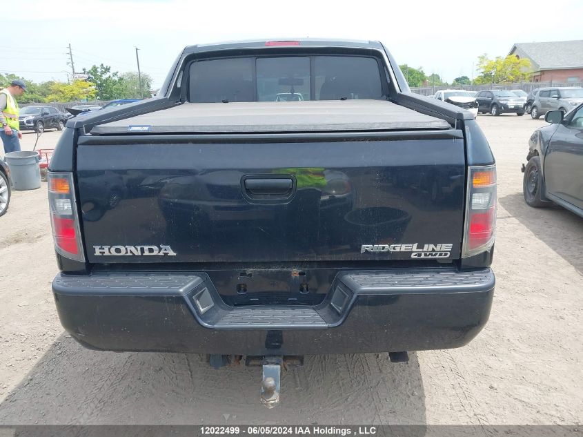 2006 Honda Ridgeline VIN: 2HJYK16516H002622 Lot: 12022499