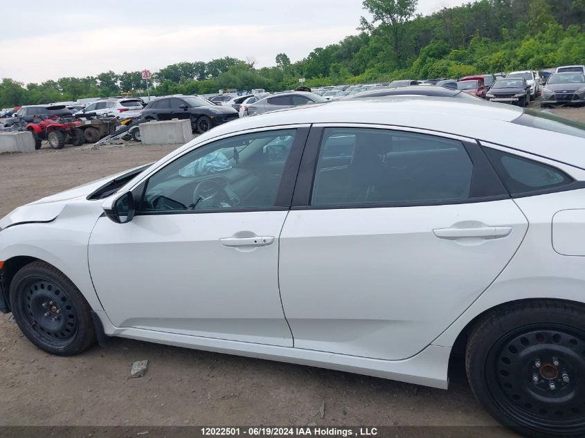 2020 Honda Civic Ex 4Dr VIN: 2HGFC2F71LH006974 Lot: 12022501