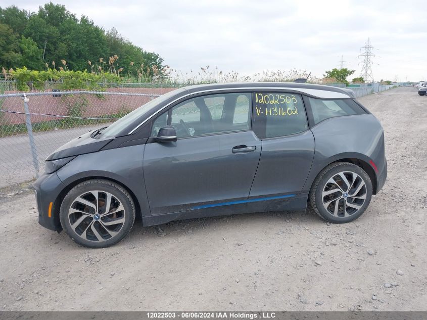 2021 BMW I3 VIN: WBY8P2C04M7H31602 Lot: 12022503