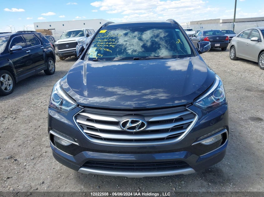 2017 Hyundai Santa Fe Sport 2.0T Limited VIN: 5XYZUDLA4HG462655 Lot: 12022508