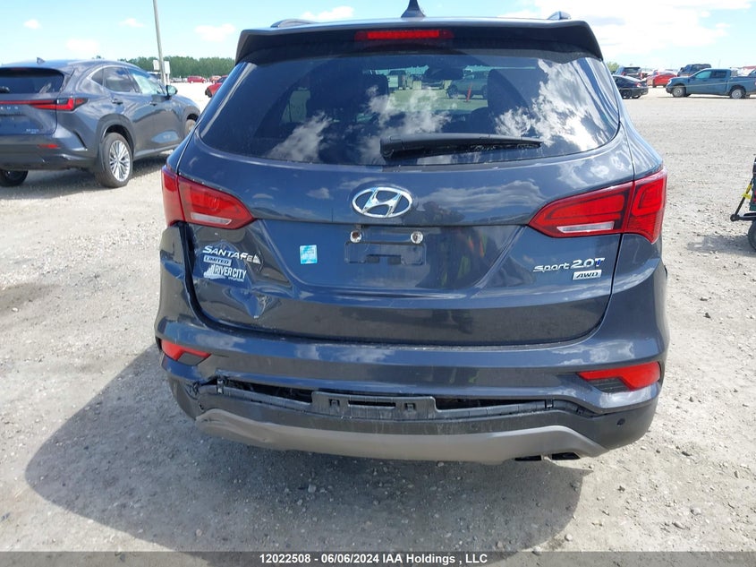 2017 Hyundai Santa Fe Sport 2.0T Limited VIN: 5XYZUDLA4HG462655 Lot: 12022508
