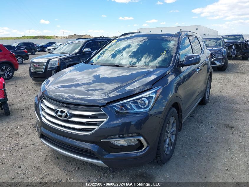 2017 Hyundai Santa Fe Sport 2.0T Limited VIN: 5XYZUDLA4HG462655 Lot: 12022508