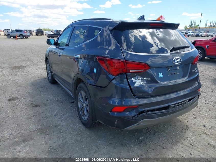 2017 Hyundai Santa Fe Sport 2.0T Limited VIN: 5XYZUDLA4HG462655 Lot: 12022508