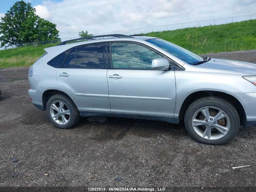 2008 Lexus Rx 400H VIN: JTJGW31UX82851574 Lot: 12022513