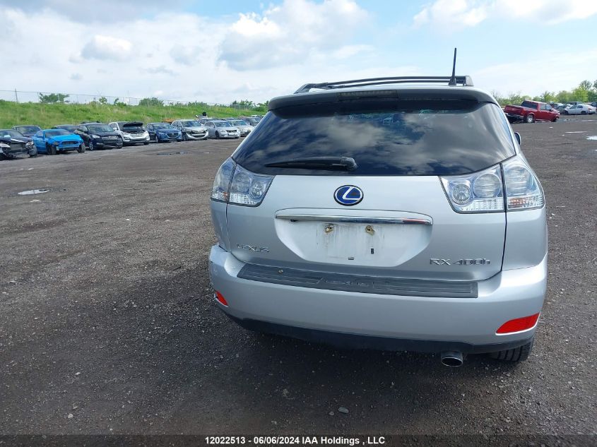 2008 Lexus Rx 400H VIN: JTJGW31UX82851574 Lot: 12022513