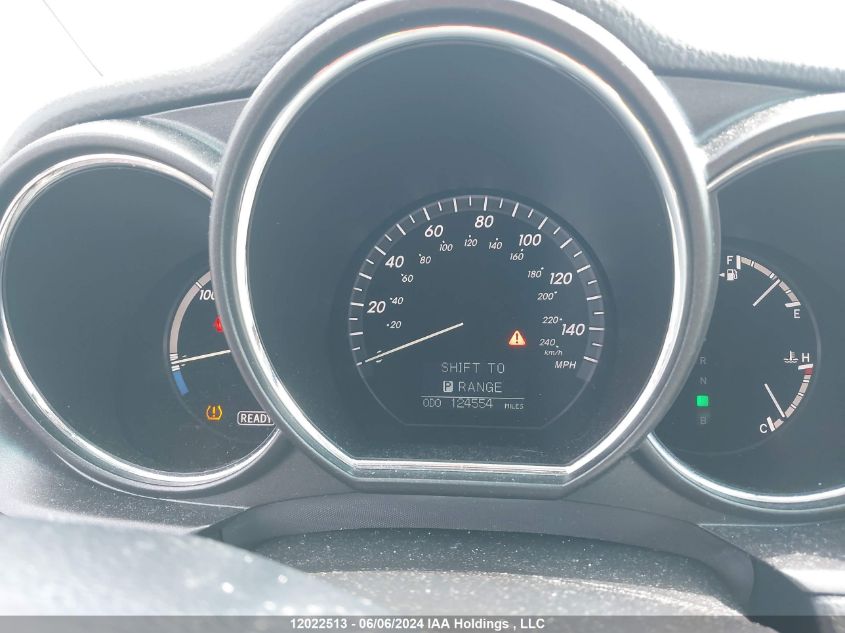 2008 Lexus Rx 400H VIN: JTJGW31UX82851574 Lot: 12022513