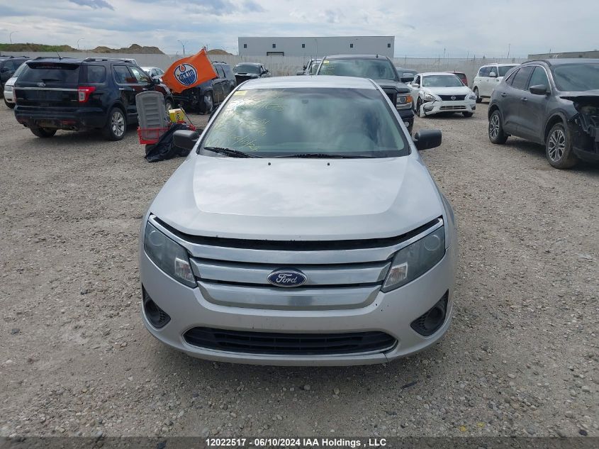 2010 Ford Fusion VIN: 3FAHP0GA3AR289105 Lot: 12022517