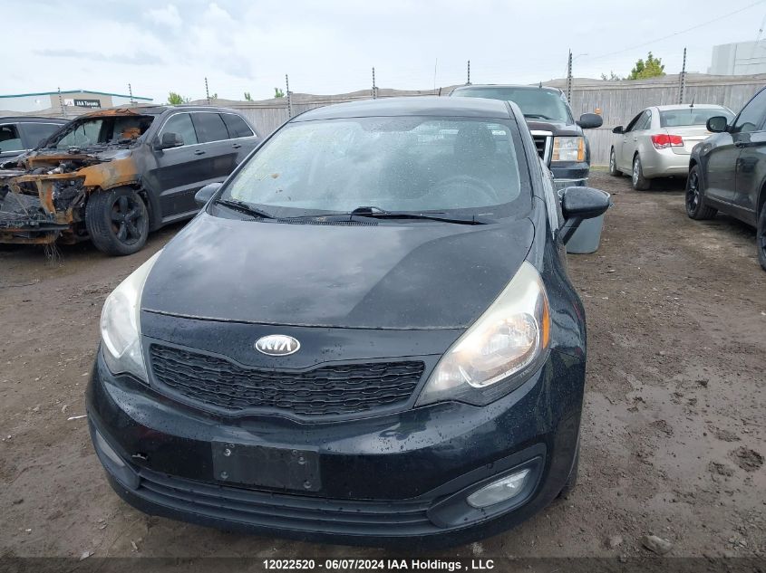 2013 Kia Rio VIN: KNADM4A39D6215947 Lot: 12022520