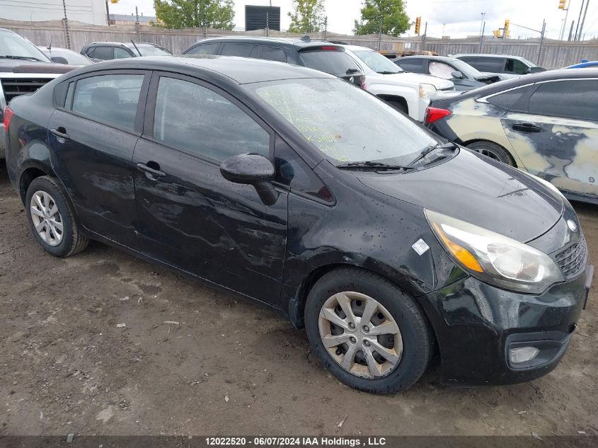 2013 Kia Rio VIN: KNADM4A39D6215947 Lot: 12022520