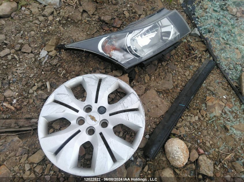 2015 Chevrolet Cruze VIN: 1G1PC5SB3F7116500 Lot: 12022522