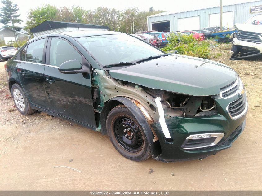 2015 Chevrolet Cruze VIN: 1G1PC5SB3F7116500 Lot: 12022522