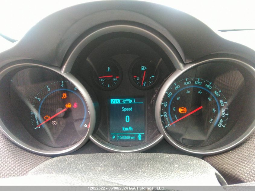 2015 Chevrolet Cruze VIN: 1G1PC5SB3F7116500 Lot: 12022522