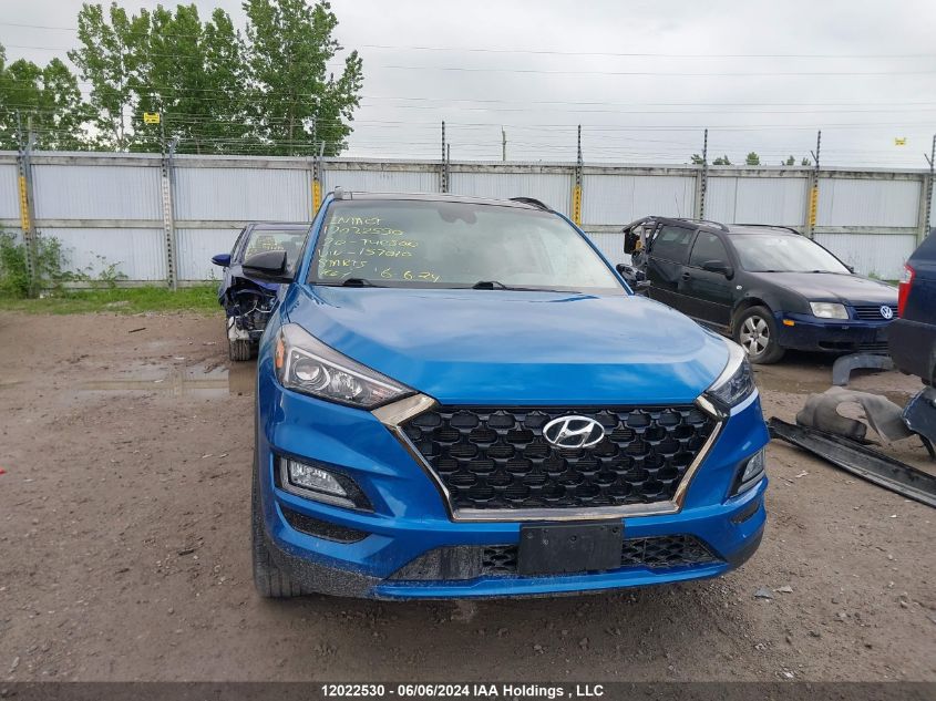 2020 Hyundai Tucson VIN: KM8J3CAL9LU157010 Lot: 12022530