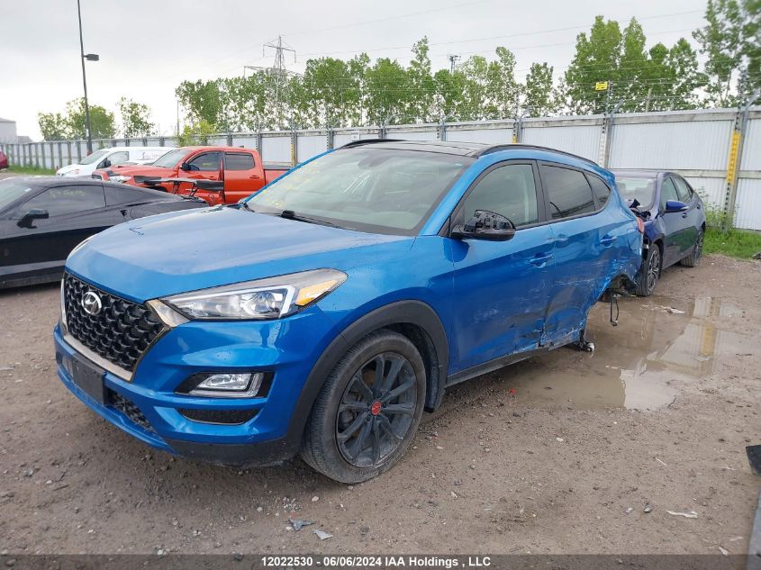 2020 Hyundai Tucson VIN: KM8J3CAL9LU157010 Lot: 12022530