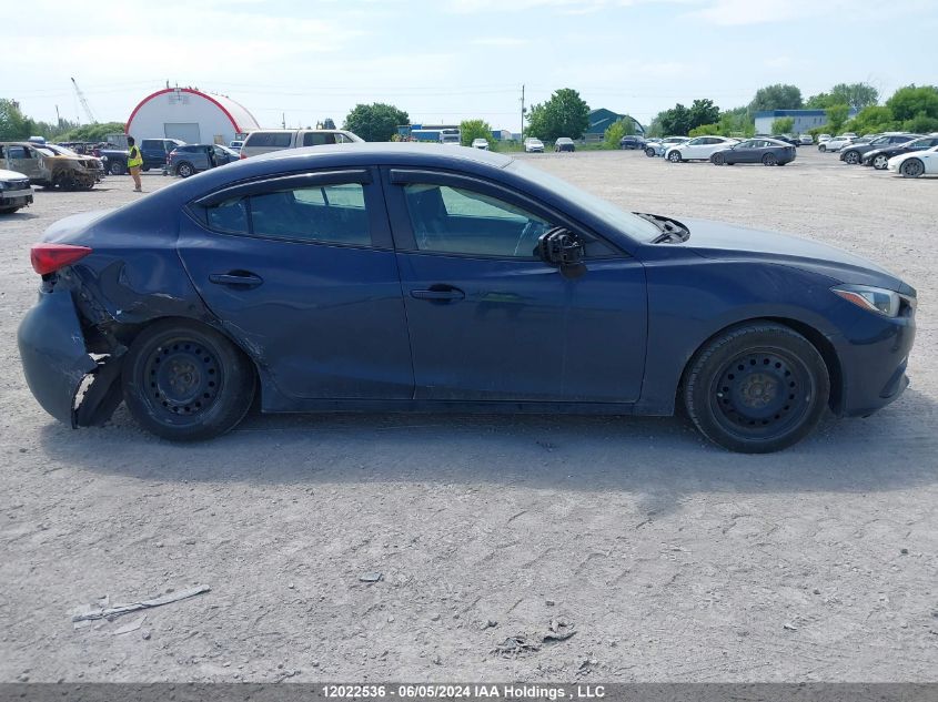 2015 Mazda Mazda3 VIN: 3MZBM1U73FM164050 Lot: 12022536