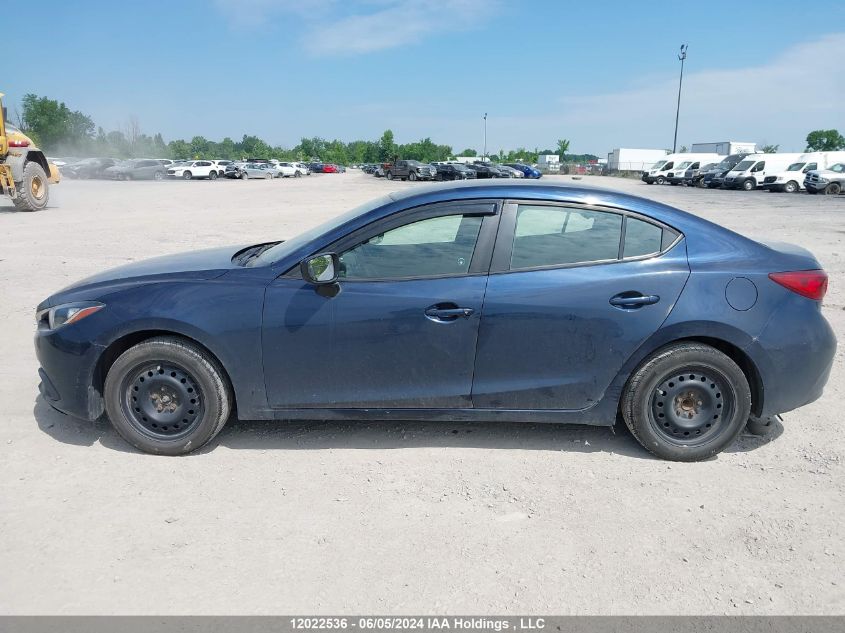 2015 Mazda Mazda3 VIN: 3MZBM1U73FM164050 Lot: 12022536