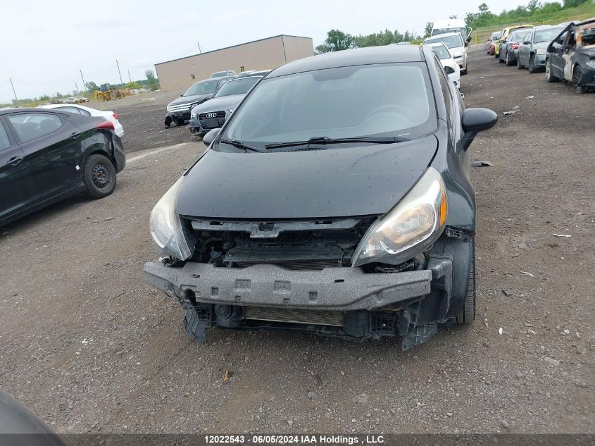 2015 Kia Rio VIN: KNADM4A30F6433410 Lot: 12022543