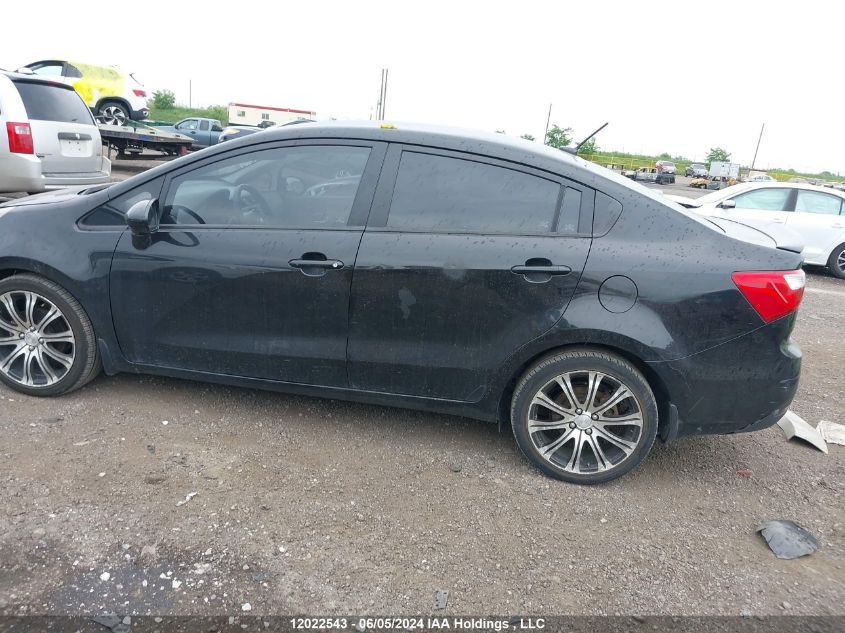 2015 Kia Rio VIN: KNADM4A30F6433410 Lot: 12022543