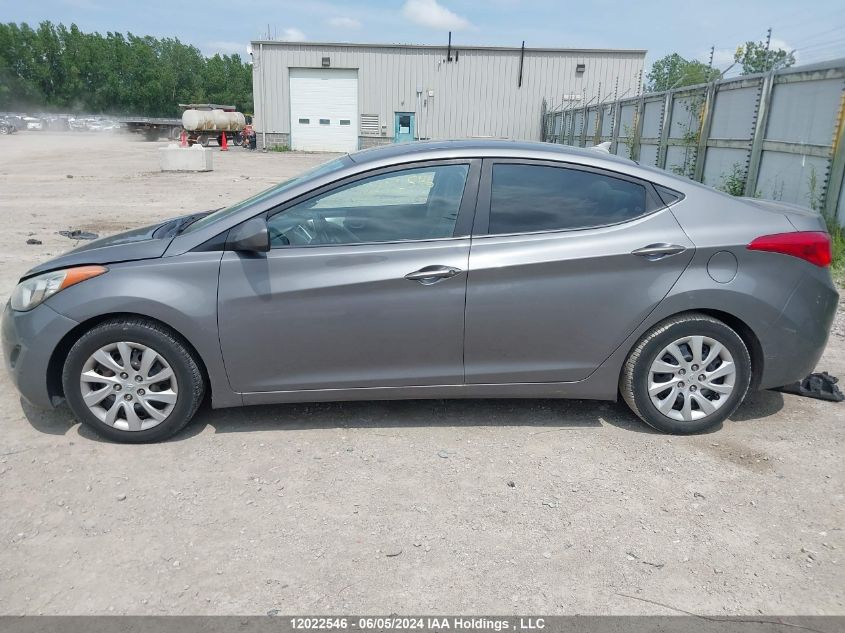 2012 Hyundai Elantra Gl VIN: 5NPDH4AE9CH125064 Lot: 12022546