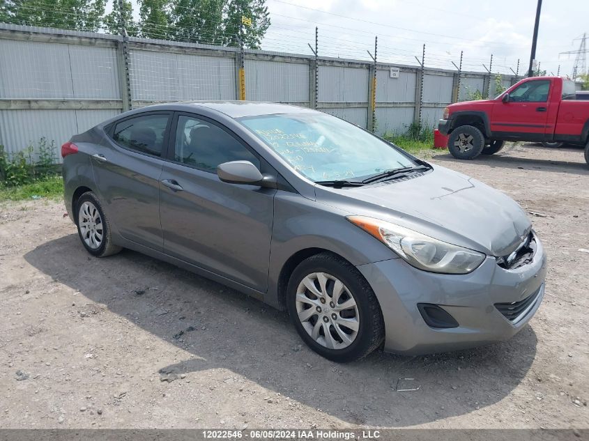 2012 Hyundai Elantra Gl VIN: 5NPDH4AE9CH125064 Lot: 12022546