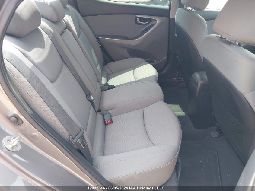 2012 Hyundai Elantra Gl VIN: 5NPDH4AE9CH125064 Lot: 12022546