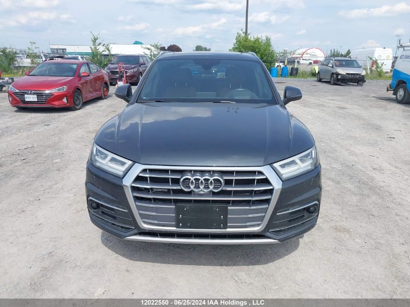 2019 Audi Q5 Prestige VIN: WA1CNAFY2K2139596 Lot: 12022550