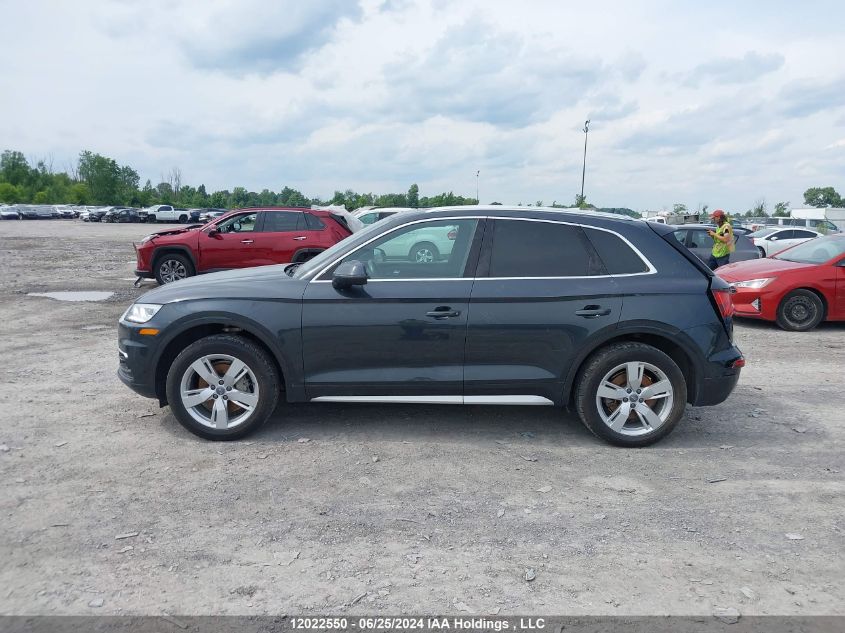 2019 Audi Q5 Prestige VIN: WA1CNAFY2K2139596 Lot: 12022550