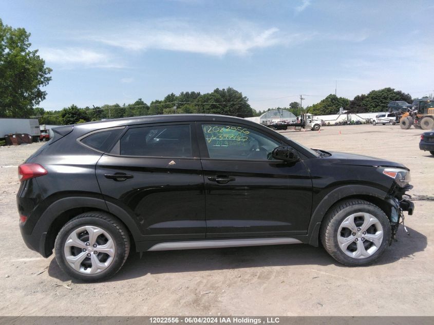 2017 Hyundai Tucson Se VIN: KM8J23A46HU397487 Lot: 12022556