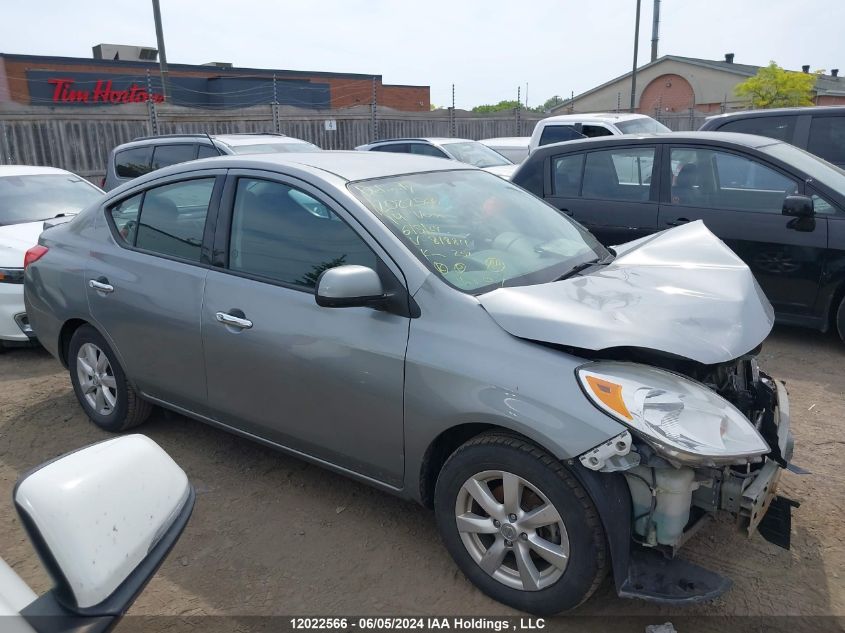 2014 Nissan Versa VIN: 3N1CN7AP5EL818811 Lot: 12022566