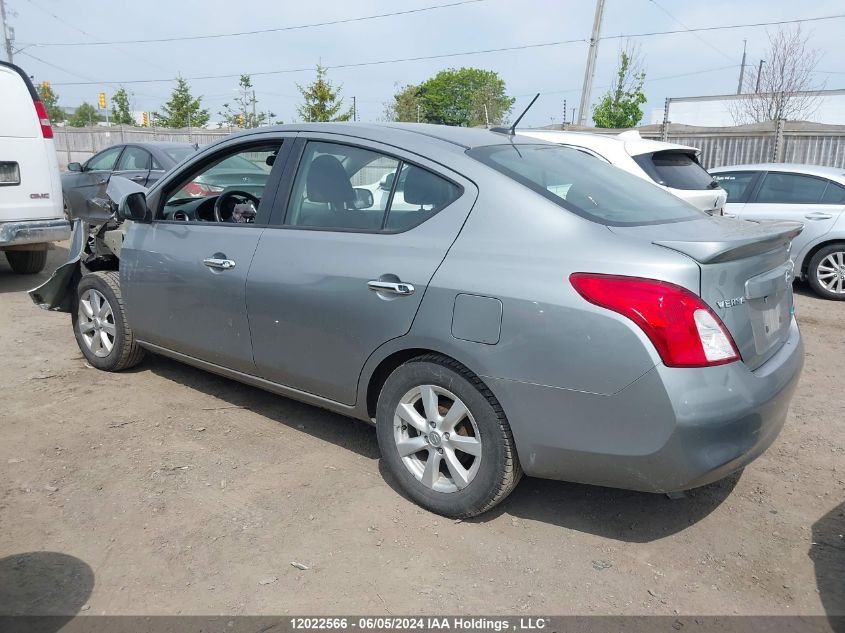 2014 Nissan Versa VIN: 3N1CN7AP5EL818811 Lot: 12022566