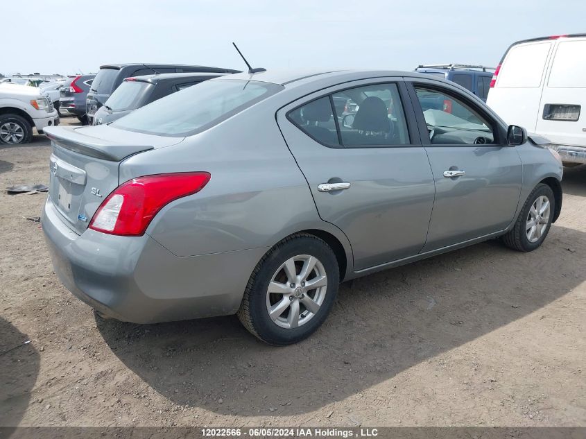 2014 Nissan Versa VIN: 3N1CN7AP5EL818811 Lot: 12022566