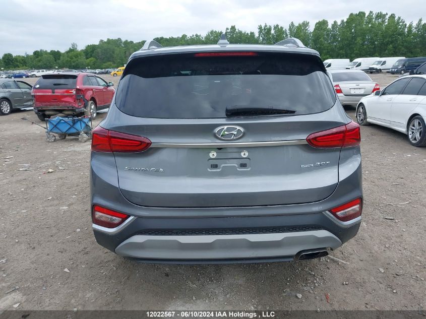 2019 Hyundai Santa Fe Ultimate 2.0 VIN: 5NMS5CAA9KH124337 Lot: 12022567